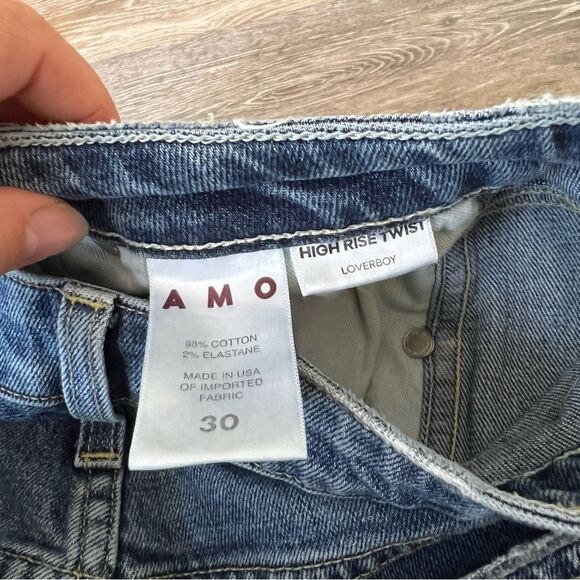 AMO high rise twist loverboy jeans cropped‎ ankle - Picture 9 of 9